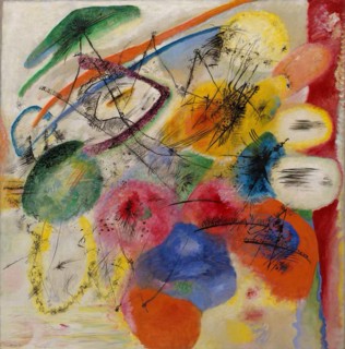 Black Lines (Schwarze Linien), 1913.