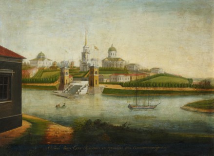 View of the Gruzino estate, Early 1820s.