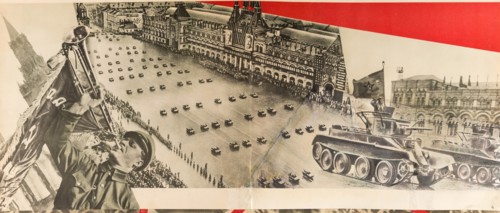 Illustration to The Red Army of Workers and Peasants, 1934.