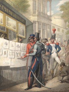 Russian Cossacks in Paris, 1914, 1814-1815.