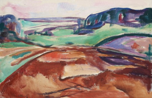 Fra Ekely (From Ekely), 1916.