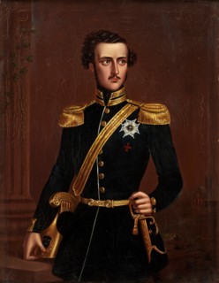 Portrait of Prince Gustav of Sweden (1827-1852), Duke of Uppland.
