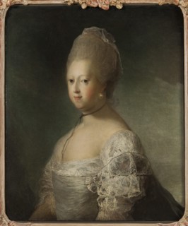 Portrait of Caroline Matilda of Great Britain (1751-1775), Queen of Denmark.