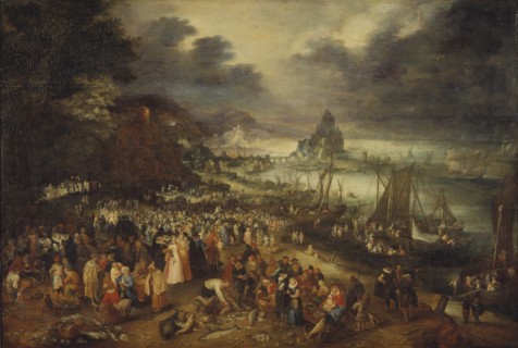 Christ Preaching from a Boat, 1606.