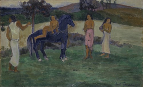 Composition with Figures and a Horse, 1902.