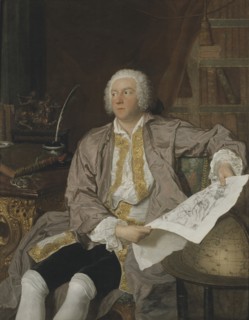 Portrait of Carl Gustaf Tessin (1695-1770).