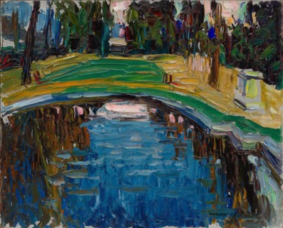 Pond in the Park, c. 1906.