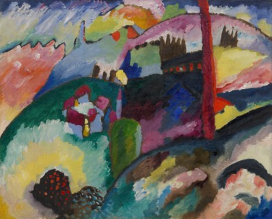 Landscape with Factory Chimney, 1910.