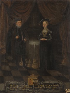 Philip I, Landgrave of Hesse (1504-1567) and Christine of Saxony (1505-1549), Landgravine of Hesse.