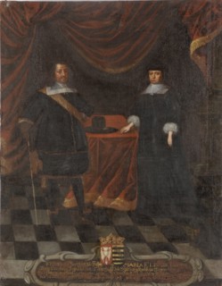 Duke Frederick III of Holstein-Gottorp (1597-1659) und Duchess Marie Elisabeth (1610-1684).
