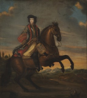 Portrait of Frederick IV (1671-1702), Duke of Holstein-Gottorp on Horeback, 1689.