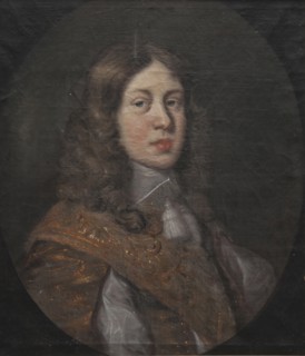Portrait of Frederick (1635-1654), the heir to the throne of Holstein-Gottorp, First Half of 17th ce