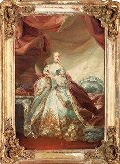 Portrait of Juliane Marie (1729-1796), Queen of Denmark and Norway.