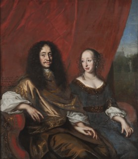 Gustav Adolph (1633-1695), Duke of Mecklenburg-Güstrow and Magdalene Sibylle of Holstein-Gottorp (16