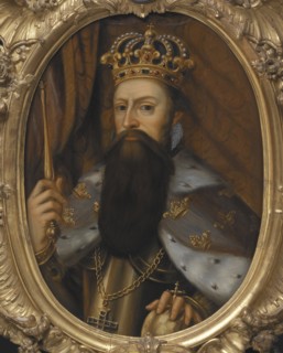 Portrait of the King Gustav I of Sweden (1496-1560).