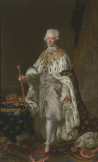 Portrait of King Gustav III of Sweden (1746-1792).