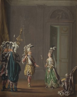 King Gustav III of Sweden and Ulrika Eleonora von Fersen.