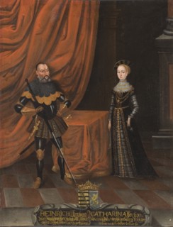 Duke Henry the Pious (1473-1541) and Duchess Catherine of Mecklenburg (1487-1561).
