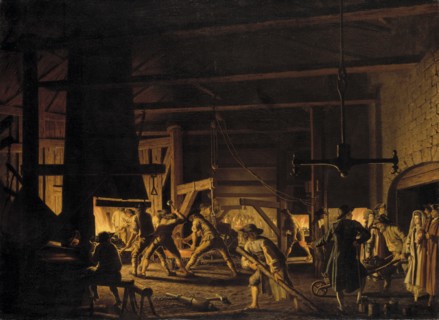Visit to the Anchor Forge at Söderfors, 1782.