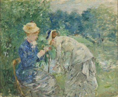 In the Bois de Boulogne, before 1880.