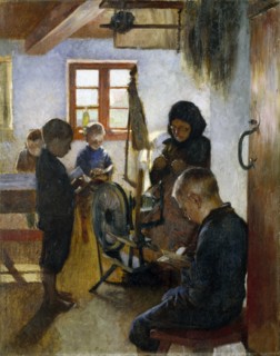 In the Village School, 1884.