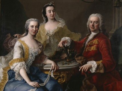 Joseph Angelo de France (1691-1761) with Family, 1748.