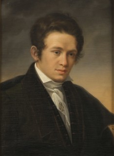 Portrait of the poet Karl August Nicander (1799-1839), 1827.