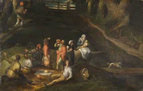 Landscape with the Holy Family, 1573.