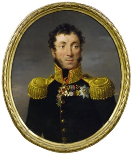 Portrait of the General Count Pyotr Sergeevich Ushakov (1782-1832), End of 1820s-Early 1830s.