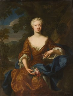 Portrait of Princess Luise Dorothea of Prussia (1680-1705), 1724.