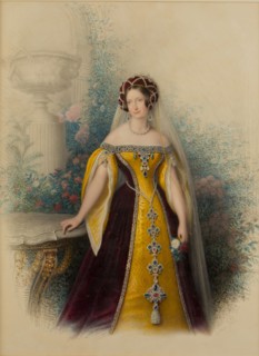 Grand Duchess Anna Pavlovna of Russia (1795-1865), Queen of the Netherlands, 1845.