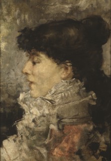 Portrait of Sarah Bernhardt (1844-1923), 1870s.
