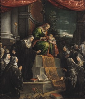 Saint Anne and Mary as child.