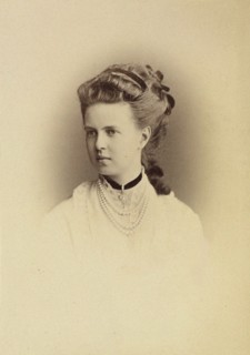 Portrait of Grand Duchess Maria Alexandrovna of Russia (1853-1920), Duchess of Saxe-Coburg and Gotha