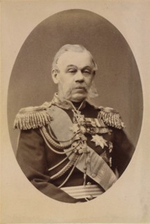 Portrait of Count Dmitry Alekseyevich Milyutin (1816-1912), 1874.