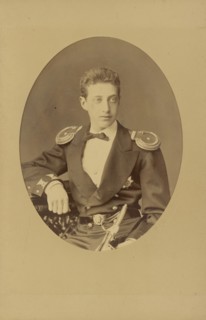 Portrait of Grand Duke Constantine Constantinovich of Russia (1858-1915), c. 1874.