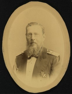 Portrait of Grand Duke Konstantin Nikolayevich of Russia (1827-1892), ca 1885.