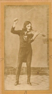 Portrait of Niccolò Paganini (1782-1840), c. 1840.