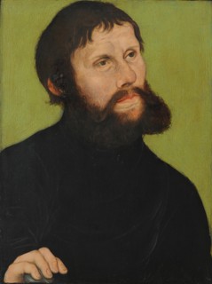 Portrait of Luther (1483-1546) as Junker Jörg, 1521.