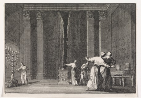 The Tearing of the Temple Curtain (The Curtain of the Temple Was Torn in Two), 1703.