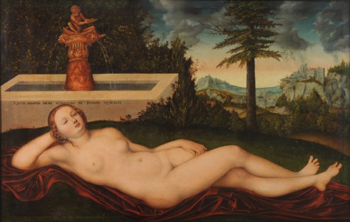 The Nymph of the spring, 1518.