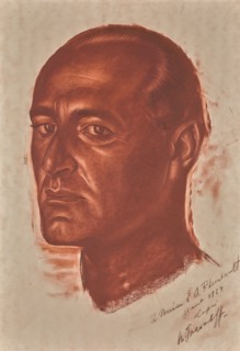 Portrait of Emil Alphons Rheinhardt (1889-1945), 1929.