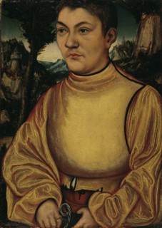 Portrait of a Prince of Anhalt (Portrait of Prince John IV of Anhalt-Zerbst (1504-1551), after 1513.