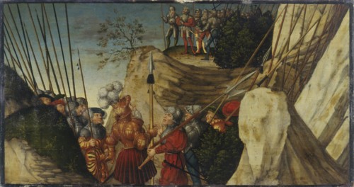 David in the Wilderness of Ziph, ca 1530.
