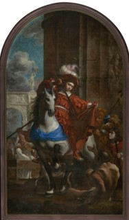 Saint Martin and a beggar, after 1650.