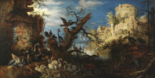 Lanscape with Birds, 1622.