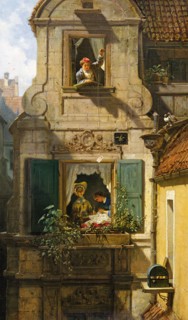 The Intercepted Love Letter, ca 1855.