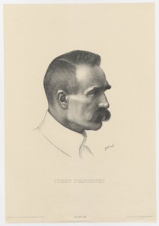 Portrait of Jozef Pilsudski (1867-1935), 1921.