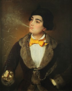 The Emancipated One. Portrait of Louise Aston (1814-1871), c. 1847.