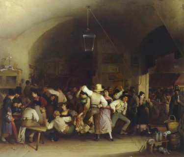 The folk dance, 1847.